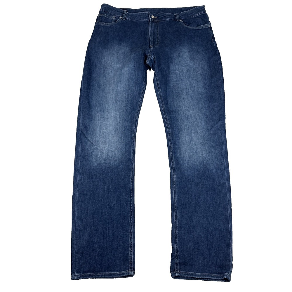 Peter Millar Crown Crafted Wayfare Jeans Men's 40x35 Performance Stretch Luxury
